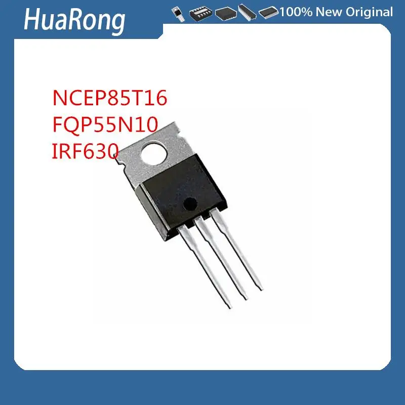 

20 шт./партия, NCEP85T16 FQP55N10 55N10 IRF630 IRF630N TO-220-3