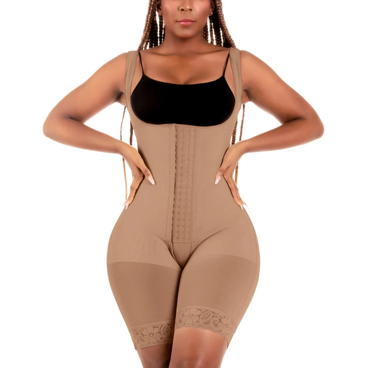 Bum Lift Tummy Control Shapewear Mid Thigh Faja  waist trainer body shaper  guene ventre plat  butt lifter shaper