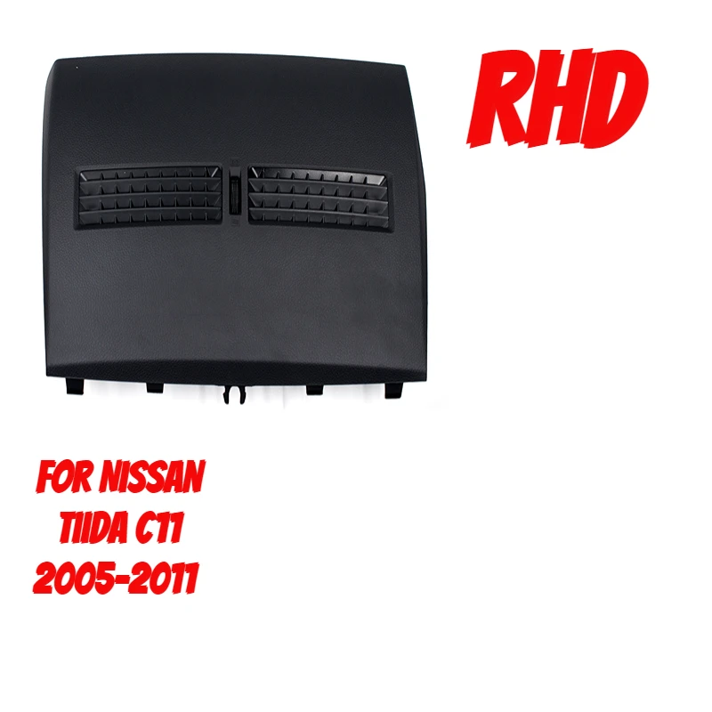 

Крышка приборной панели для Nissan Tiida C11 2005-2011, автомобильное Переднее Крепление, вентиляционное отверстие кондиционера
