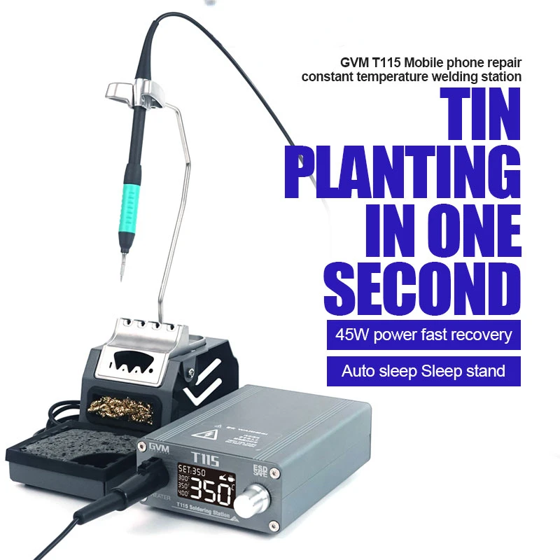 Нагревательная Бессвинцовая паяльная станция T115 T210 T245 2S для JBC C210 C245 C115 с ручкой