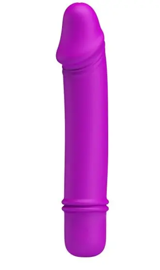 Мини-вибратор Emily с 10 видами вибрации - 12 7 см. |