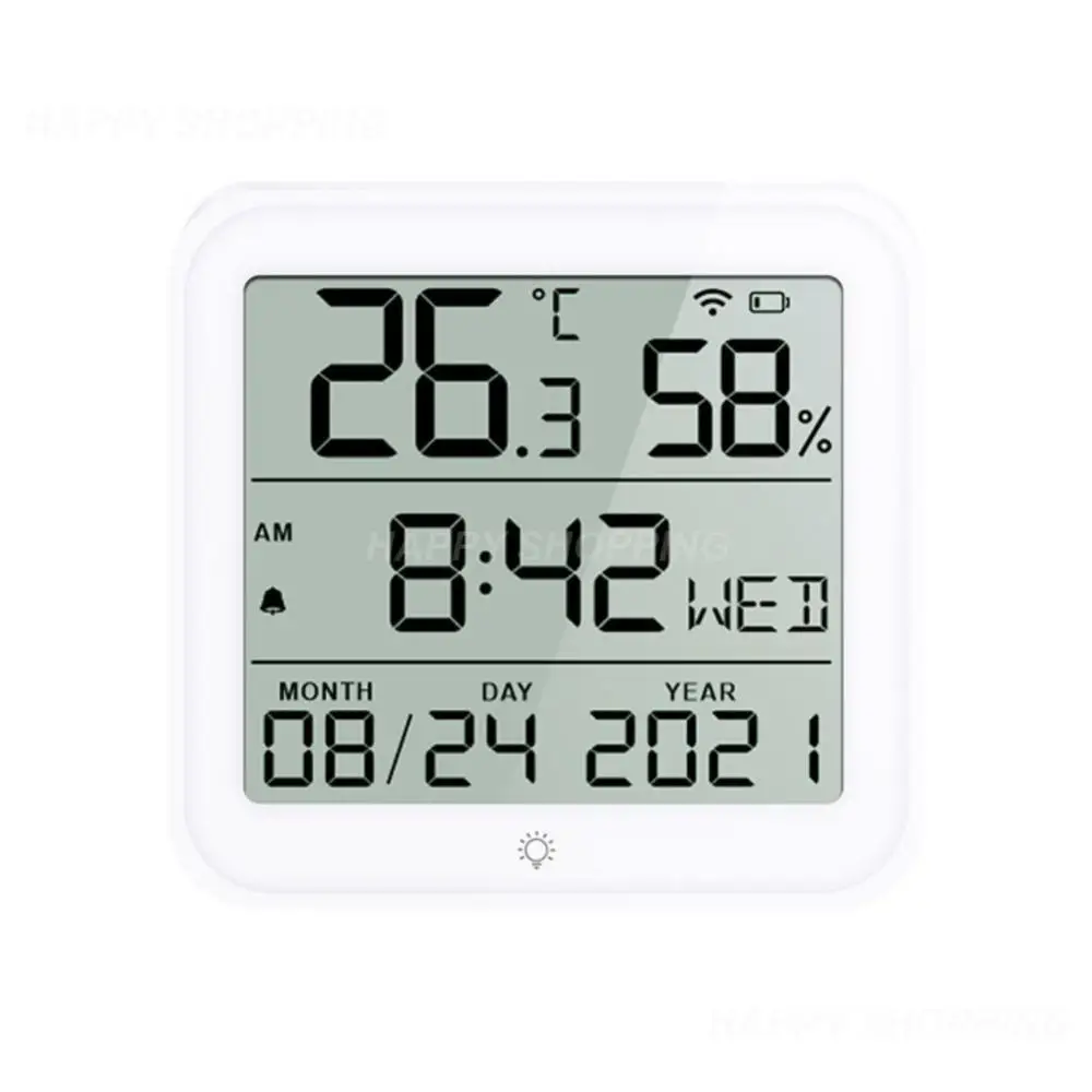 

ITH-20 Digital Electronic Thermometer Hygrometer Multiple Uses for Temperature Humidity Meter Alarm Weather Air Quality