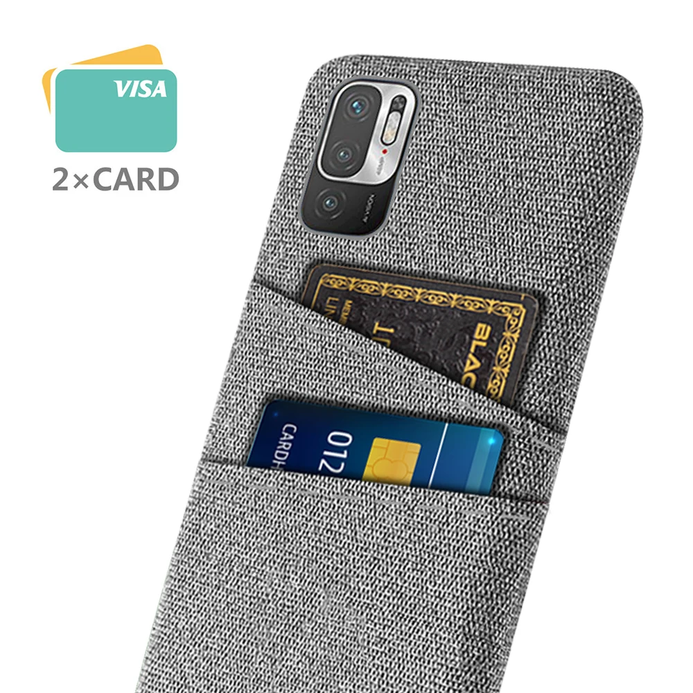 

Case For Xiaomi Poco M3 Pro 5G Coque for Poco M3 Slim Soft-Touch Fabric + Card Slots Cover For Xiaomi Poco M3 Pro POCO M 3 Pro