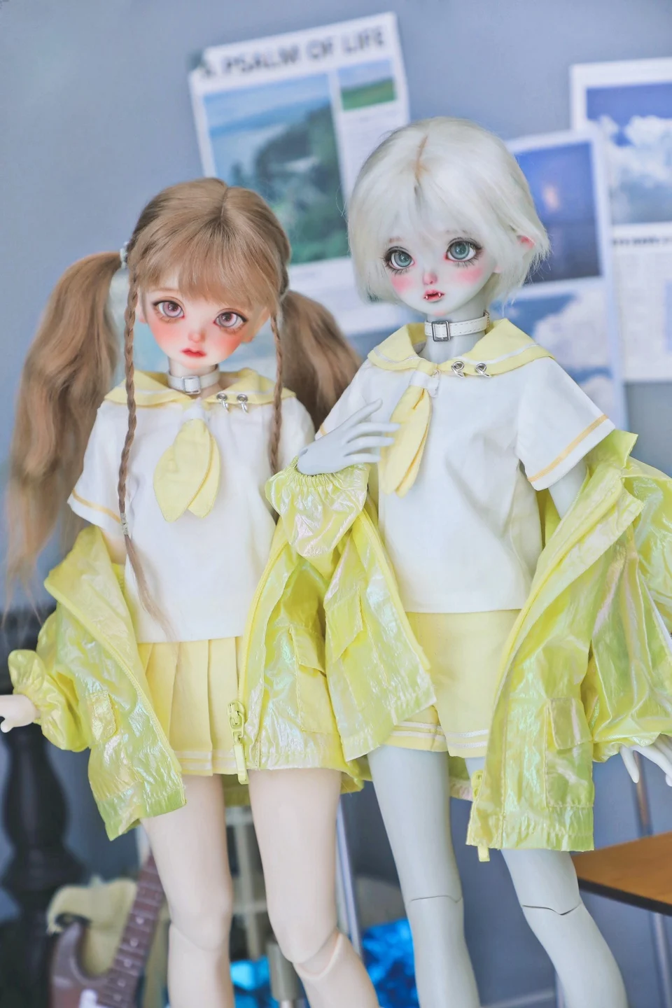 BJD4 4-конечная Кукла одежда Медведь девочка медведь яйцо Кролик бобов MDDMSD детская