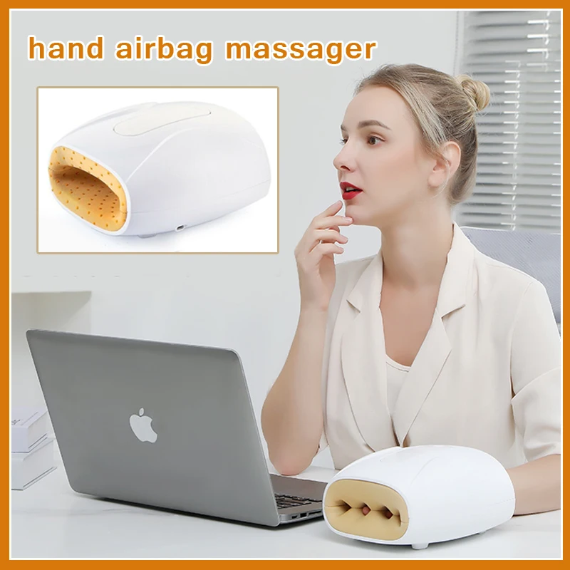 

Smart Electric Cordless Airbag Compression Heating Air Pressure Acupressure Massager Palm Finger Wrist Arthritis Spa Relaxation Pain Relief Relief Fatigue Hand Care Meridian Clearing Equipment Tool Gift