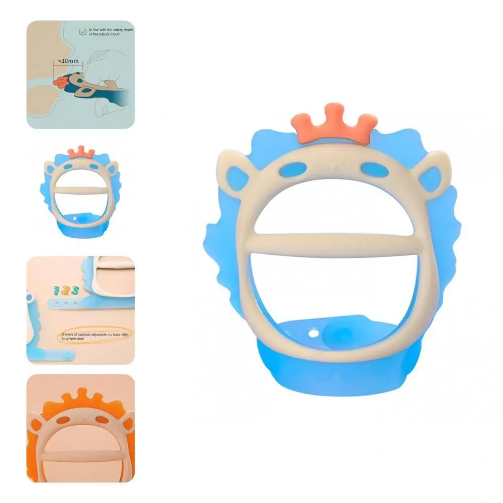 

Baby Teether Toys Smooth Edge Attractive Creative Infant Baby Bracelet Teether