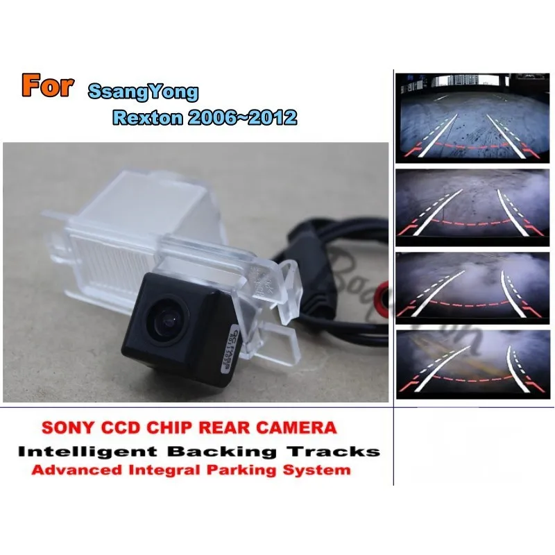 

Advance Japan imports HD CCD Backing Tracks Chip For SsangYong Rexton Y300 2006 ~ 2012 ackup Rearview Camera / High Quality