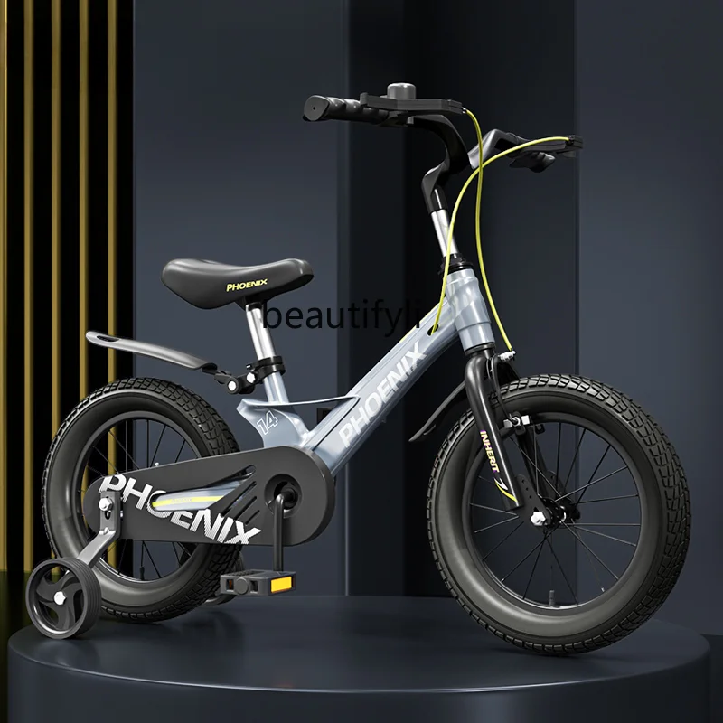 

yj Bicycle 3-4-6-8-10 Years Old the Kid with a Bike Bicycle Magnesium Alloy Car