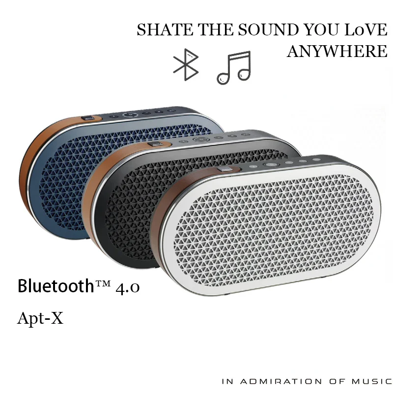 

Bluetooth Speaker Portable Hi-Fi Active Speaker Bluetooth 4.0 30W Built-in Lithium Battery Subwoofer Stereo Free shipping