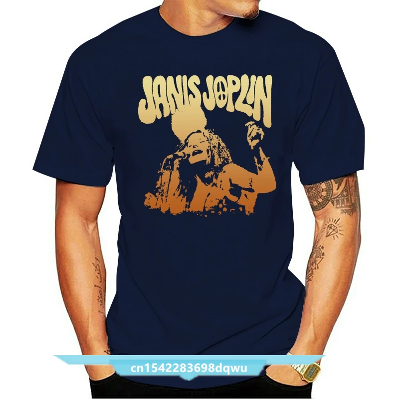 

2021 Latest Fashion Official Janis Joplin Live Tour Concert Poster Picture Photo T Shirt S M L Xl 2X Print T Shirts O Neck Short