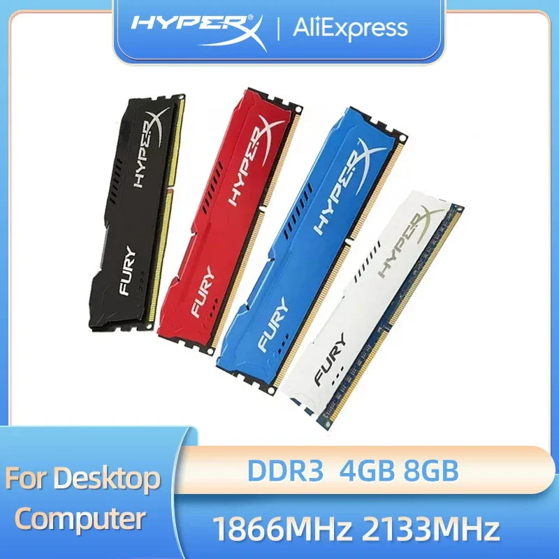 NEW DDR3 8GB 4GB DDR3 1866MHz 2133MHz 2400MHz Desktop Memory PC3-14900 PC3-17000 240 Pins DIMM Desktop RAM Memory Module  1.5V