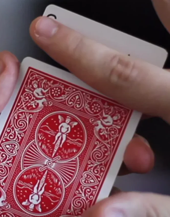 MOON WAVE Victor Sanz и Agus Tjiu Gimmick Card Magic and Trick Decks Крупным планом Волшебные трюки Иллюзии