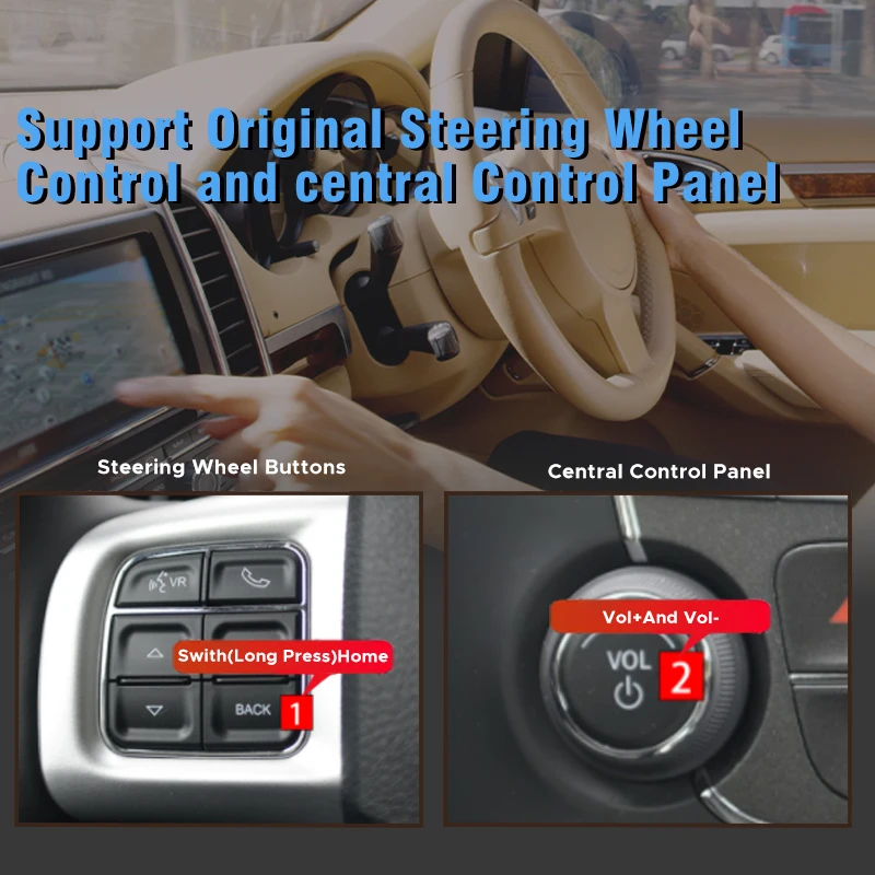 Фото Android Auto Ai Box для Fiat Freemont Автомобильный DVD-плеер Mirror Link AirPlay DSP Навигация Беспроводной Apple CarPlay Plug and Play №4