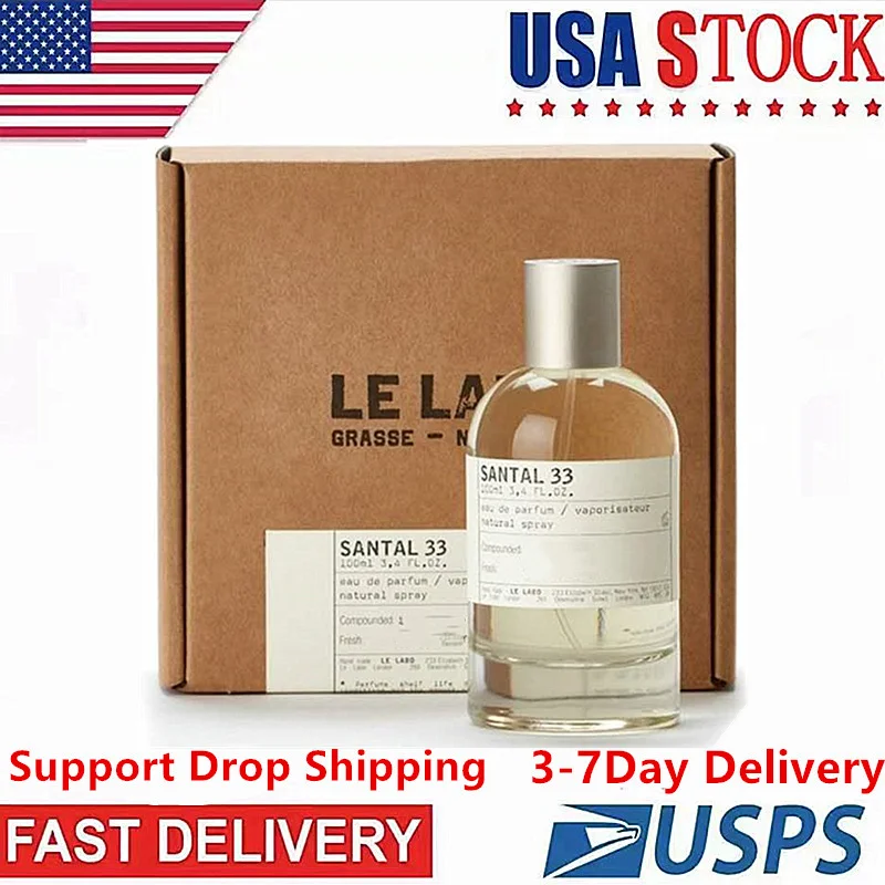 

Мужские духи Santal 33, долговечные парфюмы для мужчин, Соединенные Штаты, зарубежные склады
