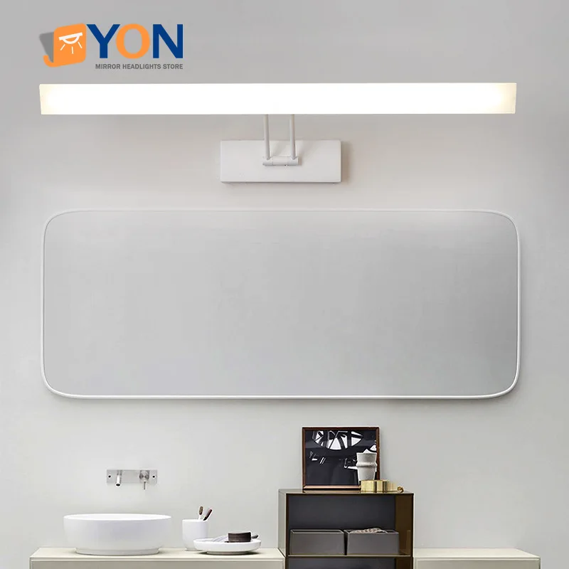 

Mirror Headlight Led Anti-fog Bathroom Vanity Mirror Lamp Wall Lamp Mirror Painting Modern Mirror Cabinet Lamp Makeup Lamp