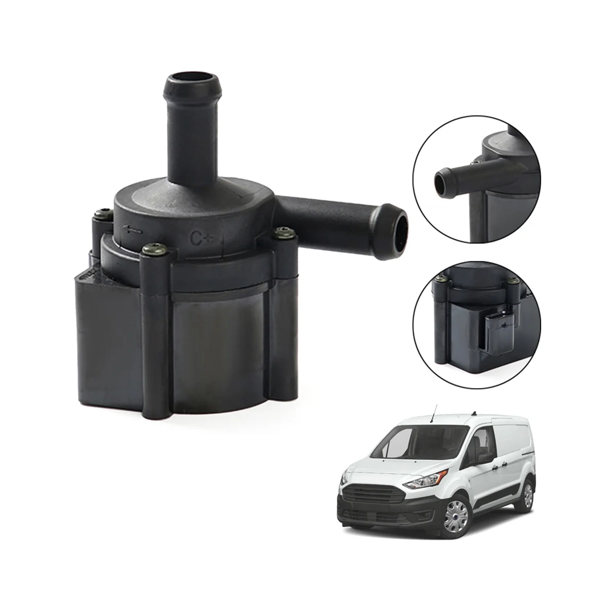 Электронный вспомогательный дополнительный водяной насос для Ford Transit 2015-2021