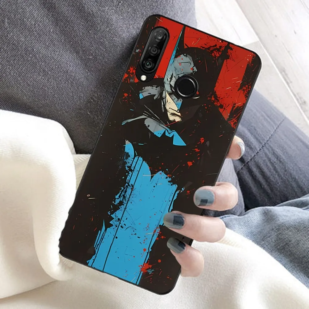 Крутой чехол для телефона B-Batman Huawei Honor 10 Lite 9 20 7A 9X 30 50 60 70 Pro Plus мягкий силиконовый