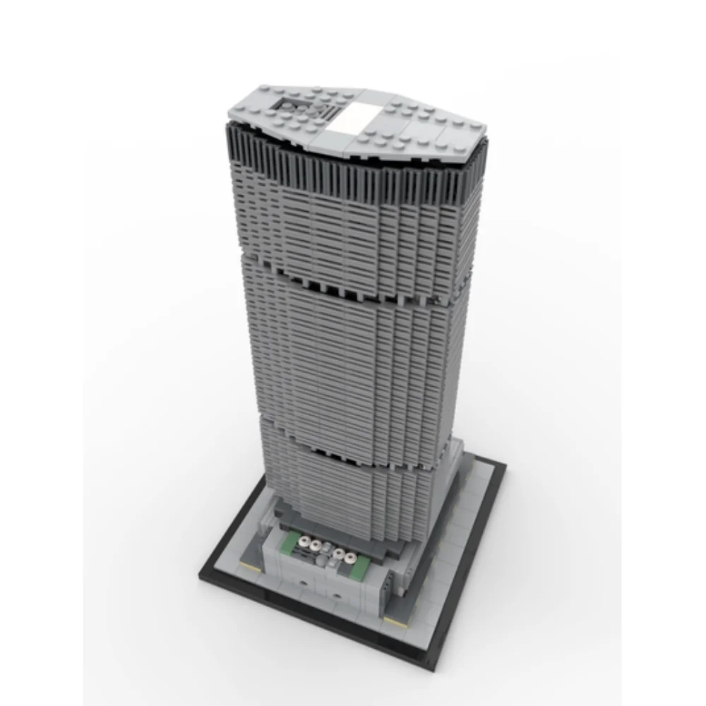 Детский конструктор 1848 шт. MetLife Building / Pan Am масштаб 1:800 от SPBrix PDF инструкции модель