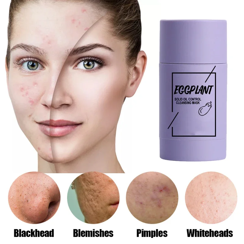 Маска для чистки лица маска-палочка очищения зеленого чая сужает поры глубокое