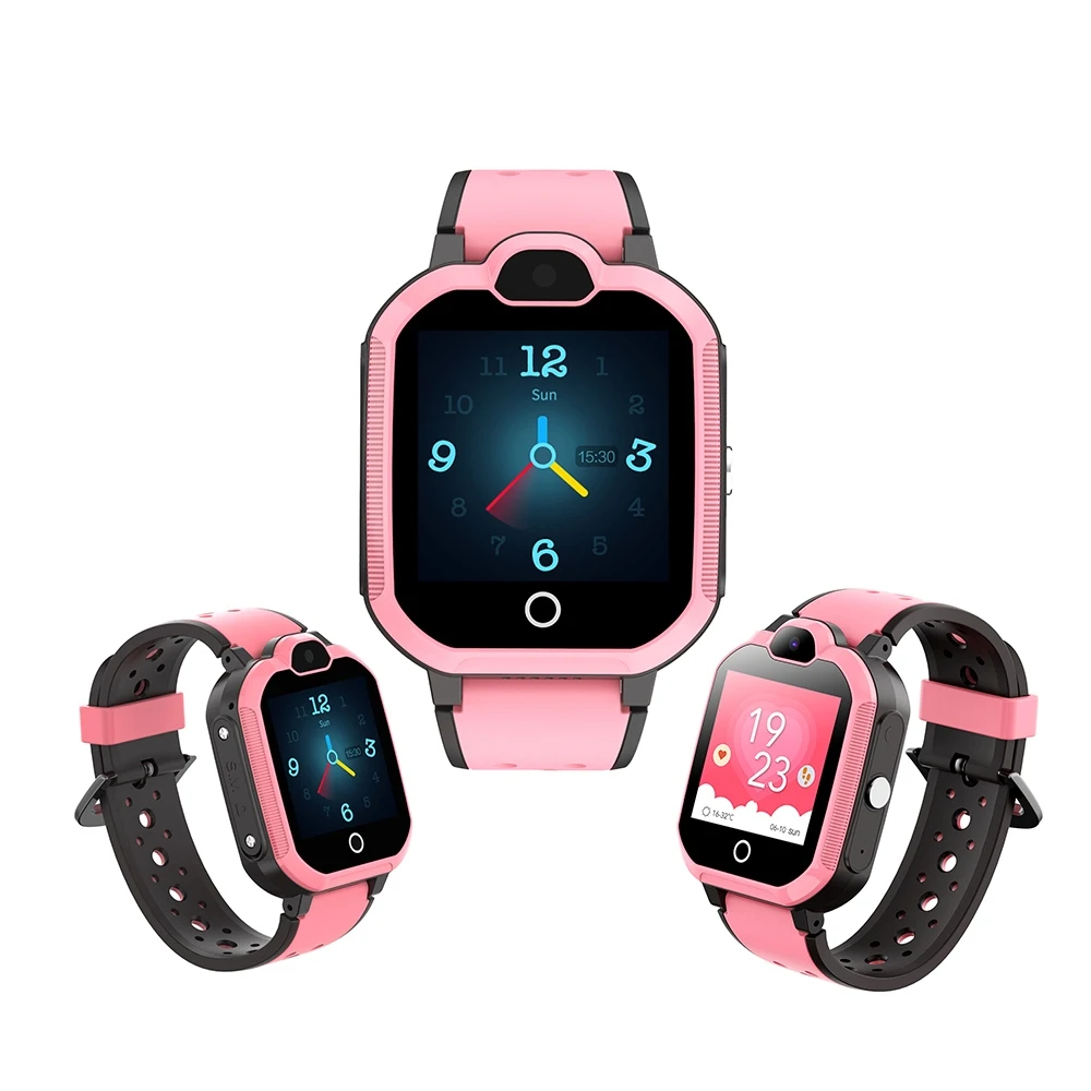 Детские умные смарт-часы Smart Baby Watch LT05 4G c gps трекером и HD камерой (Розовые) - купить