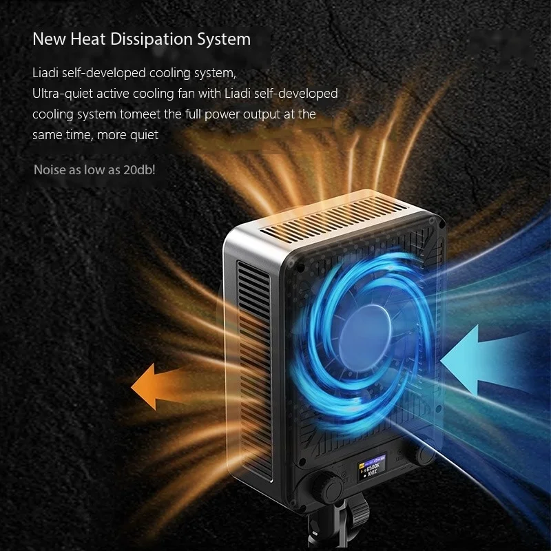 Портативный светодиодный светильник для фотосъемки 2700K-6500K