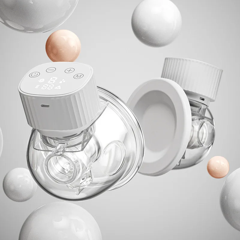 

Portable Electric Breast Pump LED Display Hands-Free Milk Extractor Wearable 3 Modes Anti Reflux Silent Automatic Milk Collector