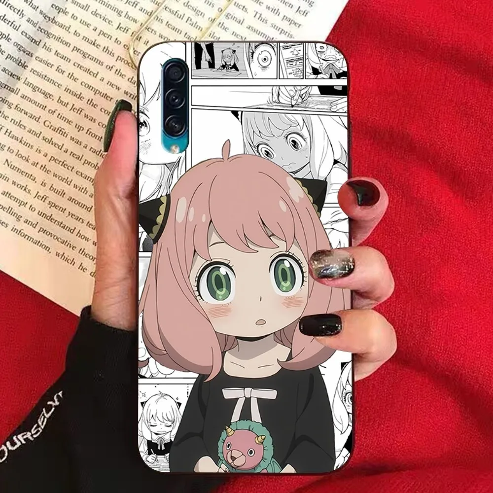 Милый чехол для телефона SPY FAMILY Anya Samsung A 10 11 12 13 20 21 22 30 31 32 40 51 52 53 70 71 72 73 91 Shell