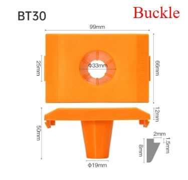10 шт. BT30 BT40 BT50 HSK ISO Втулка ABS Утолщенный квадратный тип Держатель инструментов Втулка Инструментальная тележка Инструмент Универсал Детали токарного станка с ЧПУ