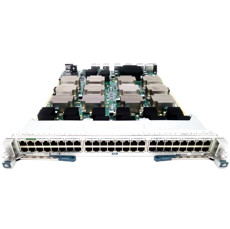 

Used N7 series switch module 48 port 1/10GBase-T (RJ-45) Enhanced module N7K-F248XT-25E