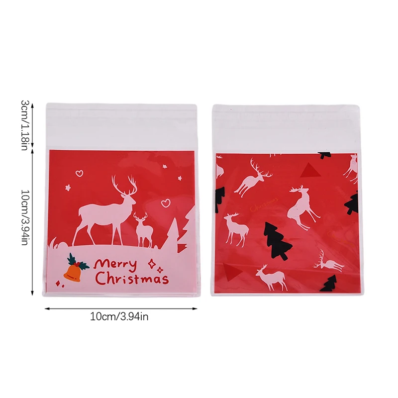 Самоклеящиеся пакеты для печенья и конфет 100 шт.