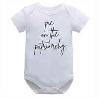 pee on the patriarchy onesie baby gift cute baby clothes funny feminist bodysuit for girls bodysuits girl power onesie