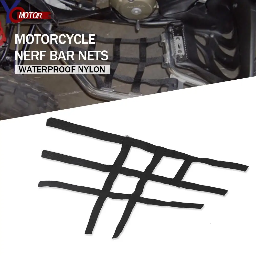 

ATV для Kawasaki KFX400 2003-2006 KFX450R 2008-2014 Nerf, Бальные сетки, водонепроницаемый нейлоновый набор инструментов, Черные Аксессуары Для вездехода