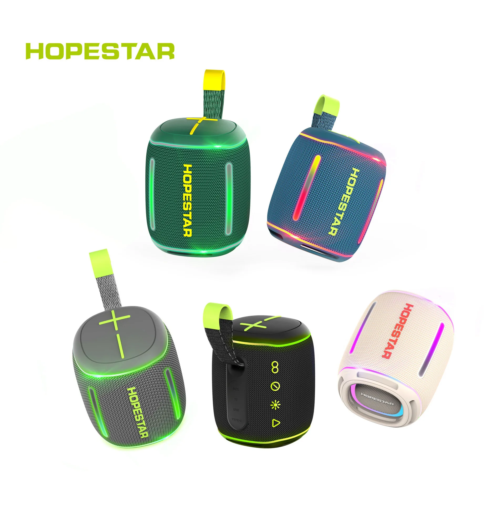 Hopestars P63 Портативный уличный профессиональный драйвер 40 Вт Bluetooth-динамик