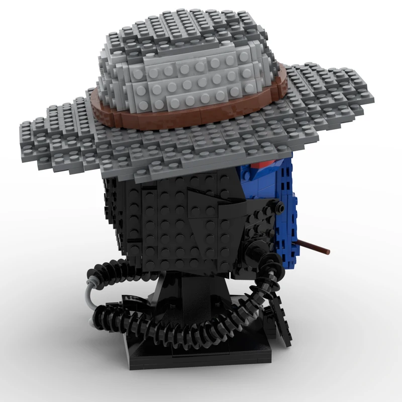 Фото Конструктор MOC Cad Bane Helmet Collection (598 деталей) — модель звездолета для сборки, архитектурный конструктор, идея для детей, подарки на Рождество, игрушки №2