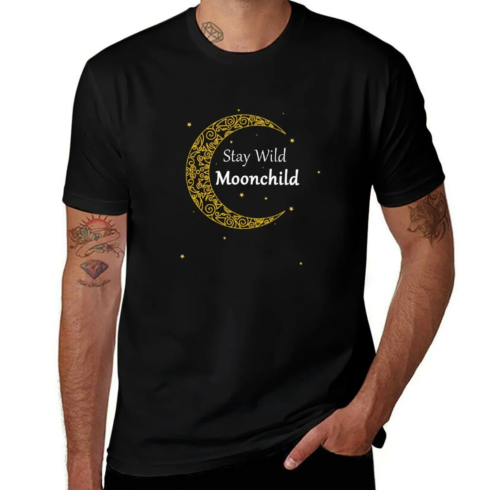 Фото Футболка Stay Wild Moonchild, легкая охлаждающая футболка с короткими рукавами №1