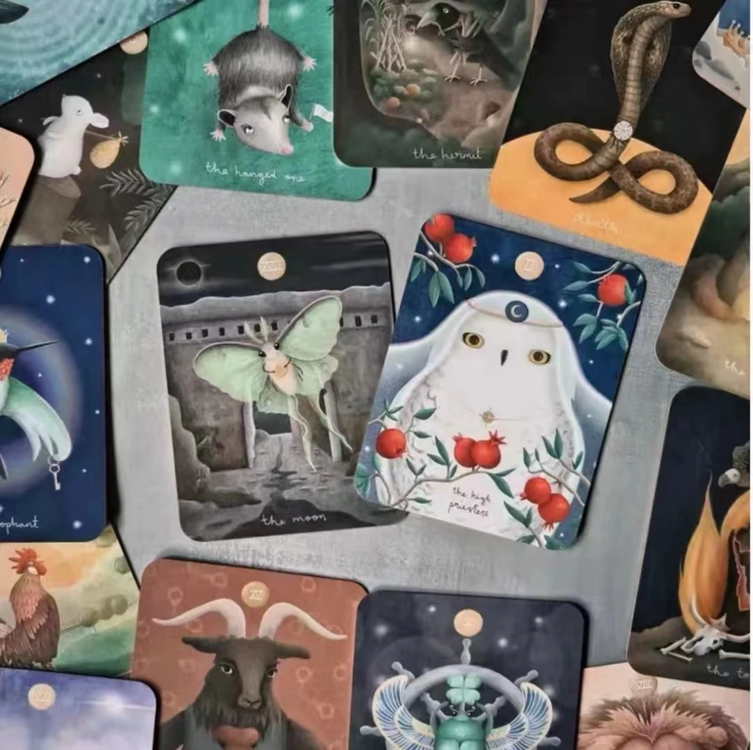 

Spot Faunabelle tarot beautiful animal tarot card