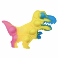 animal dinosaur mobile phone stickers fidget toys for children fun push bubble down antistress toy girls boys birthday gift