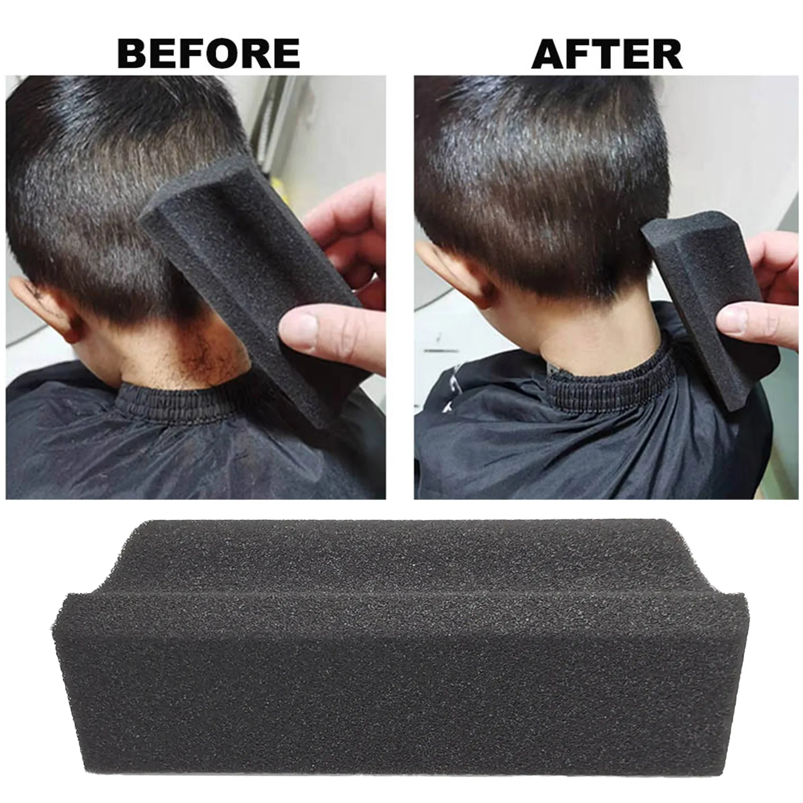 Щетка-губка для удаления волос на шеи и бороде