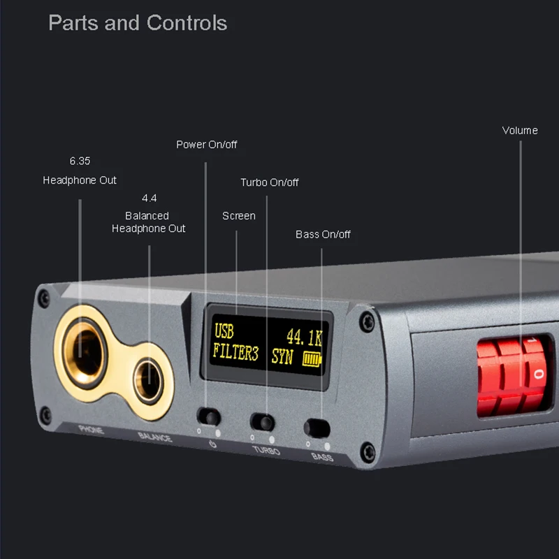 XDUOO XD05 Bal2 Переносной Hi-Fi сбалансированный ЦАП Усилитель для наушников 1500 МВт
