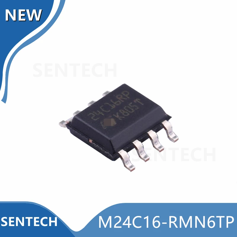 

50pcs/Lot 100% New original M24C16-RMN6TP M24C16 SOIC-8_150mil SOP-8