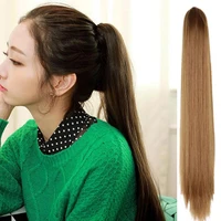 delicate ponytail wig smooth multicolor ponytail long extension type wig women wig lady wig