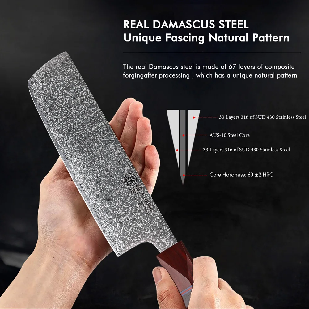 Кованый кухонный нож F.YOUNG 2 8-дюймовый