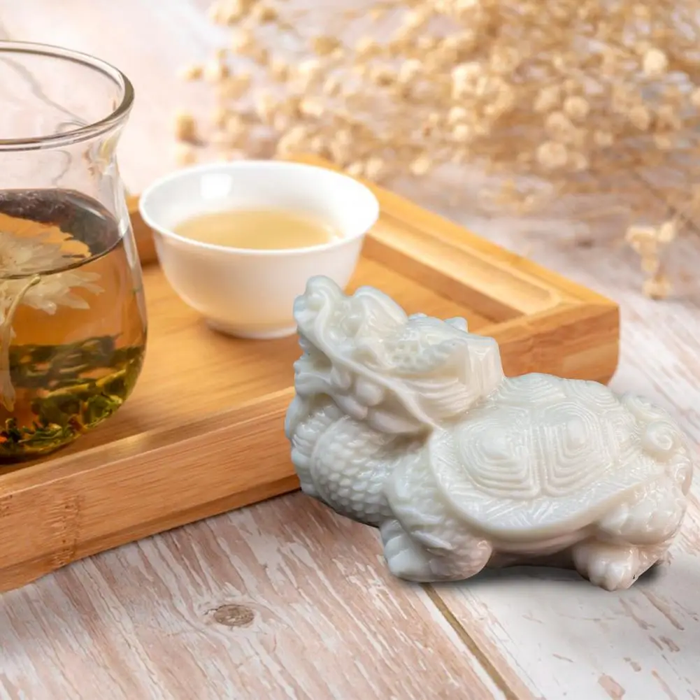 Ручная работа дракон черепаха Декор ручная искусственный чай статуя домашнего