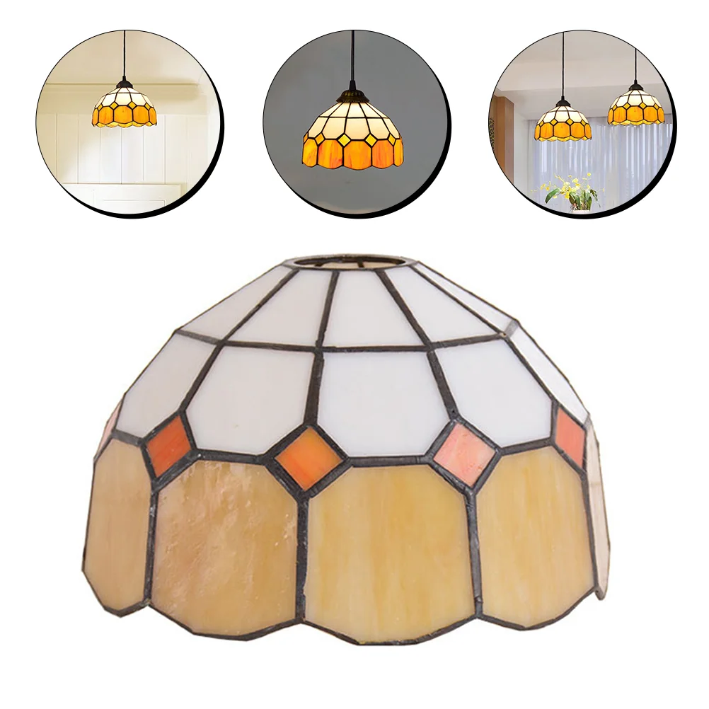 Затеняющая лампа Настенный декор из витражного стекла домашний современный