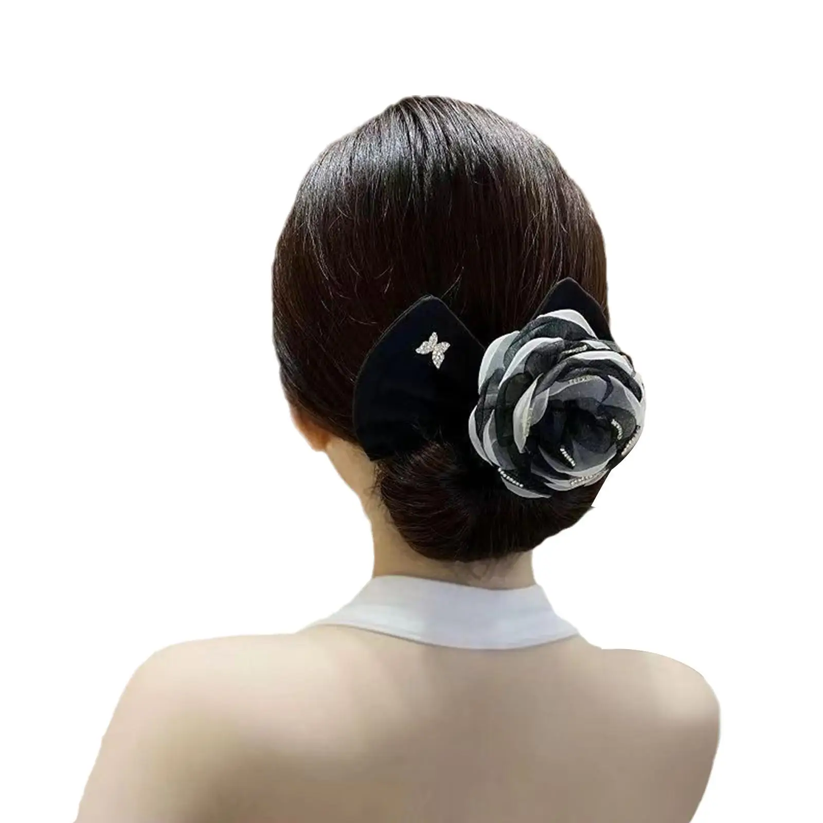 

Модная волшебная заколка для волос с бабочками и цветами, заколка для волос, женская элегантная заколка для волос, заплетка для волос, приче...