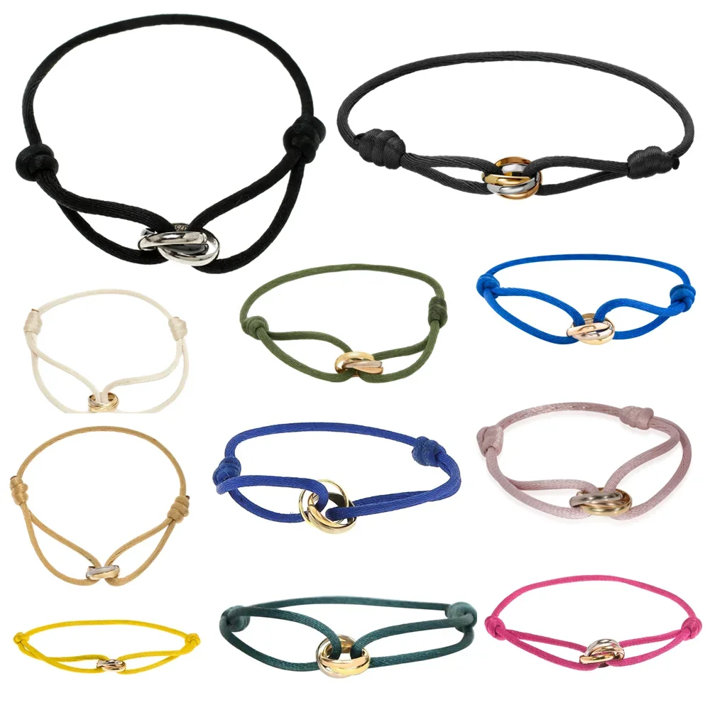 Мужской и женский браслет из серебра 925 пробы