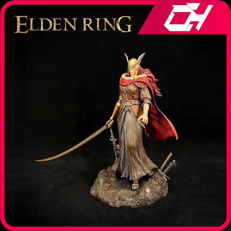 

New Elden Ring Figures Valkyrie Game Boss Malenia Blade of Miquella Anime Kawaii Keychain Doll Figures Pendent Children Toys