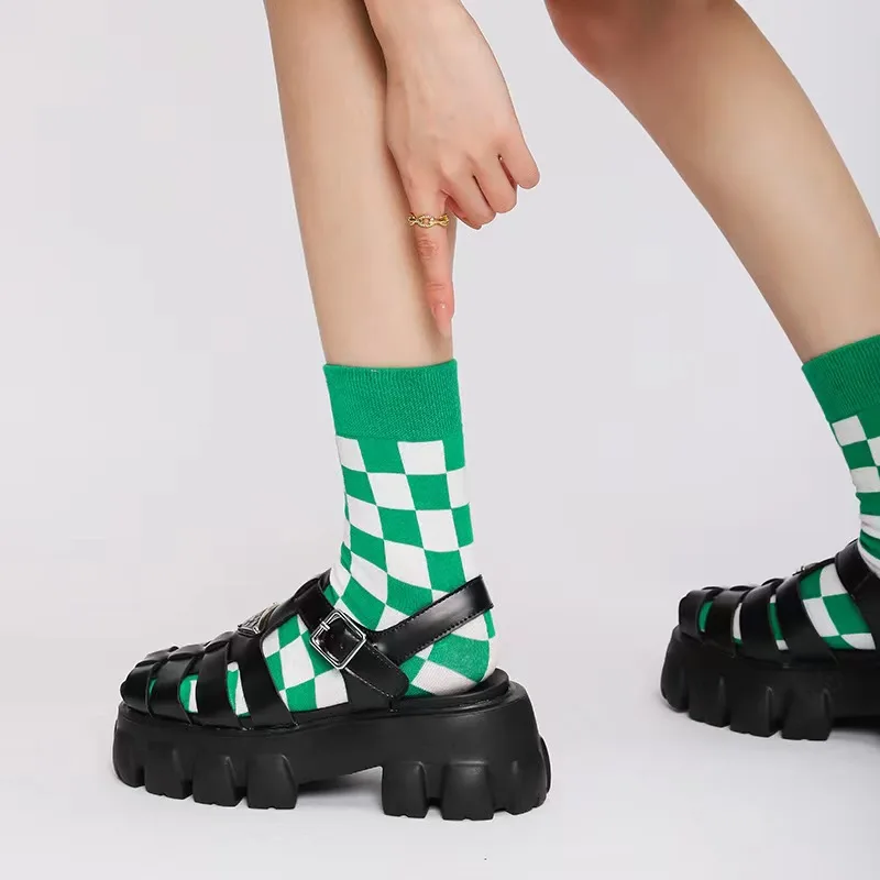 2023 Summer Sandals Women Casual Flat Holiday Beach Shoes Woman Peep Toe Hook Thick Sole Sandalias Fashion Comfort Sandals Woman