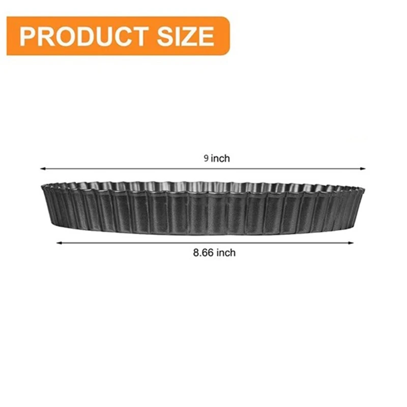 3 шт. антипригарная Съемная сковорода для пирога пиццы |