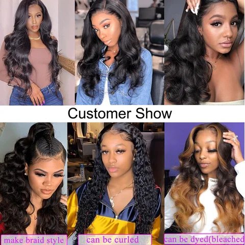 Человеческие волосы, приблизительно 30 дюймов, 32 дюйма, телесная волна, 100%, искусственные волосы с неповрежденными волосами 1/3/4, искусственные волнистые волосы для наращивания